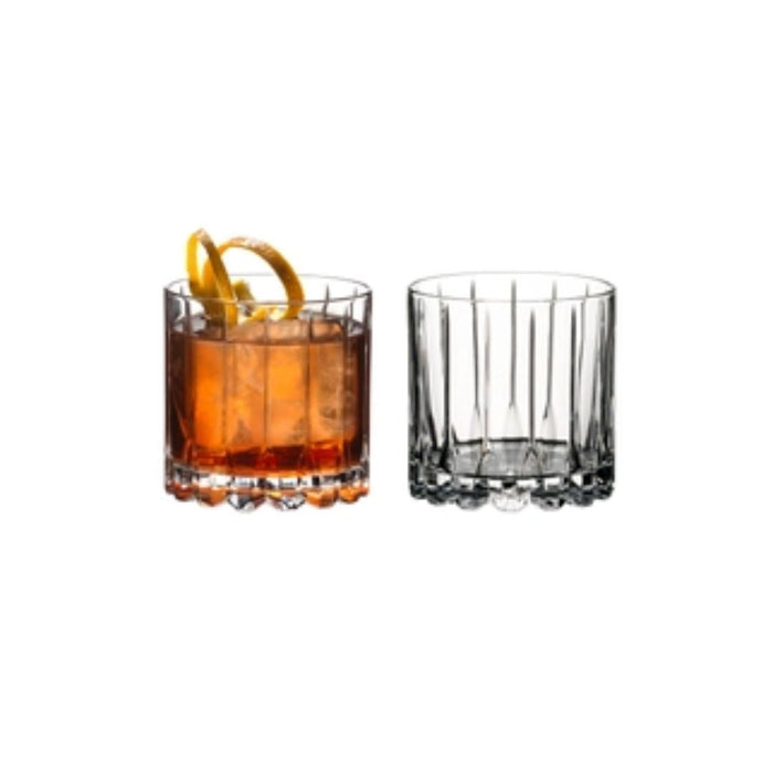 Riedel Bar Dsg Retail Rocks Glass  (Set Of 2) 6417/02