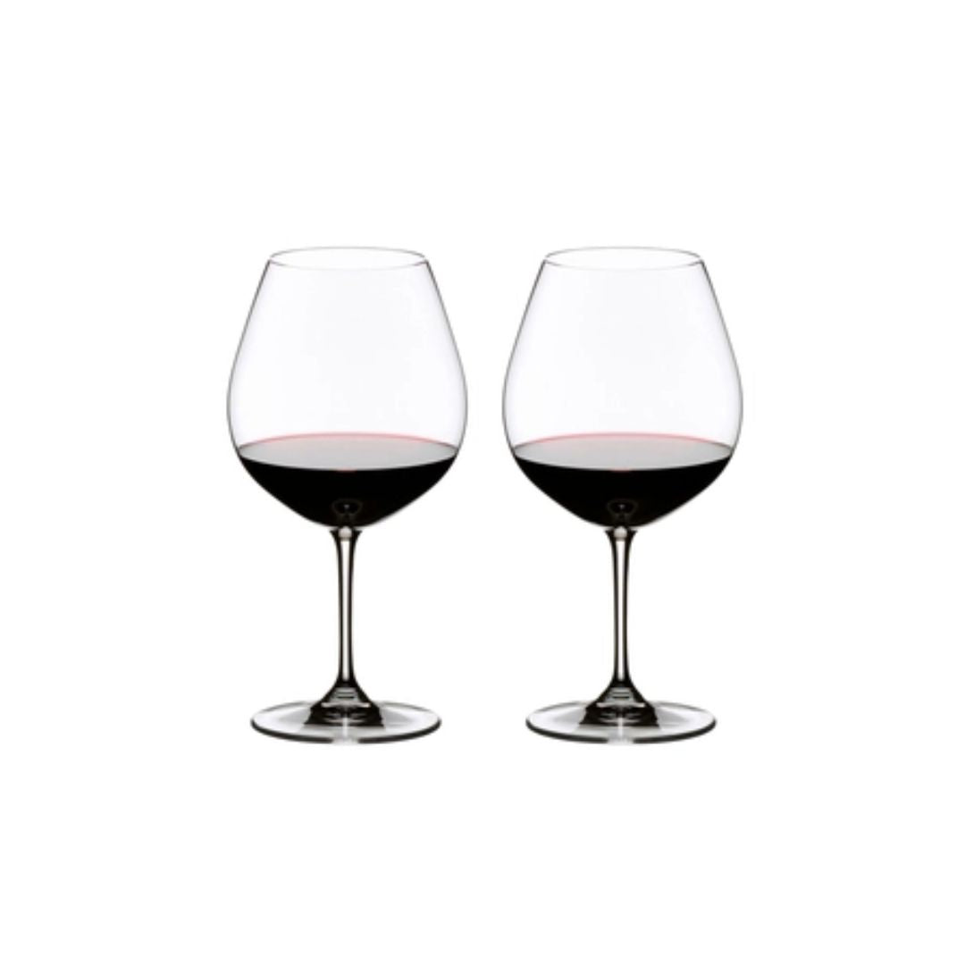 Vinum Pinot Noir / Burgundy Red (Set Of 2) 6416/07