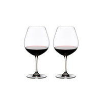 Vinum Pinot Noir / Burgundy Red (Set Of 2) 6416/07