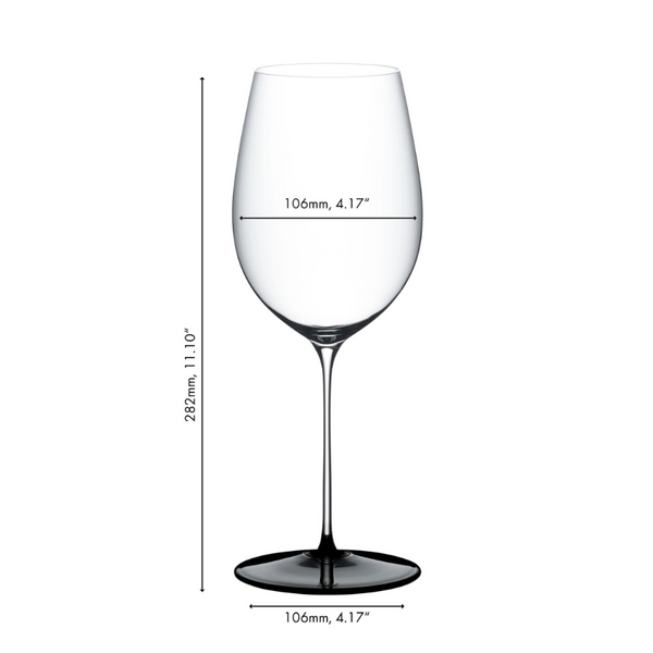 Riedel Fatto A Mano Black Tie Bordeaux Grand Cru 4110/00