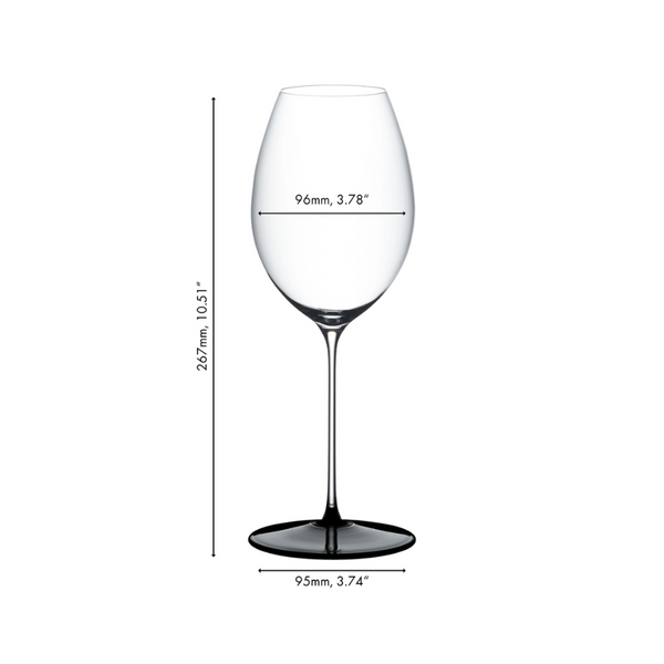 Riedel Fatto A Mano Black Tie Hermitage 4110/30