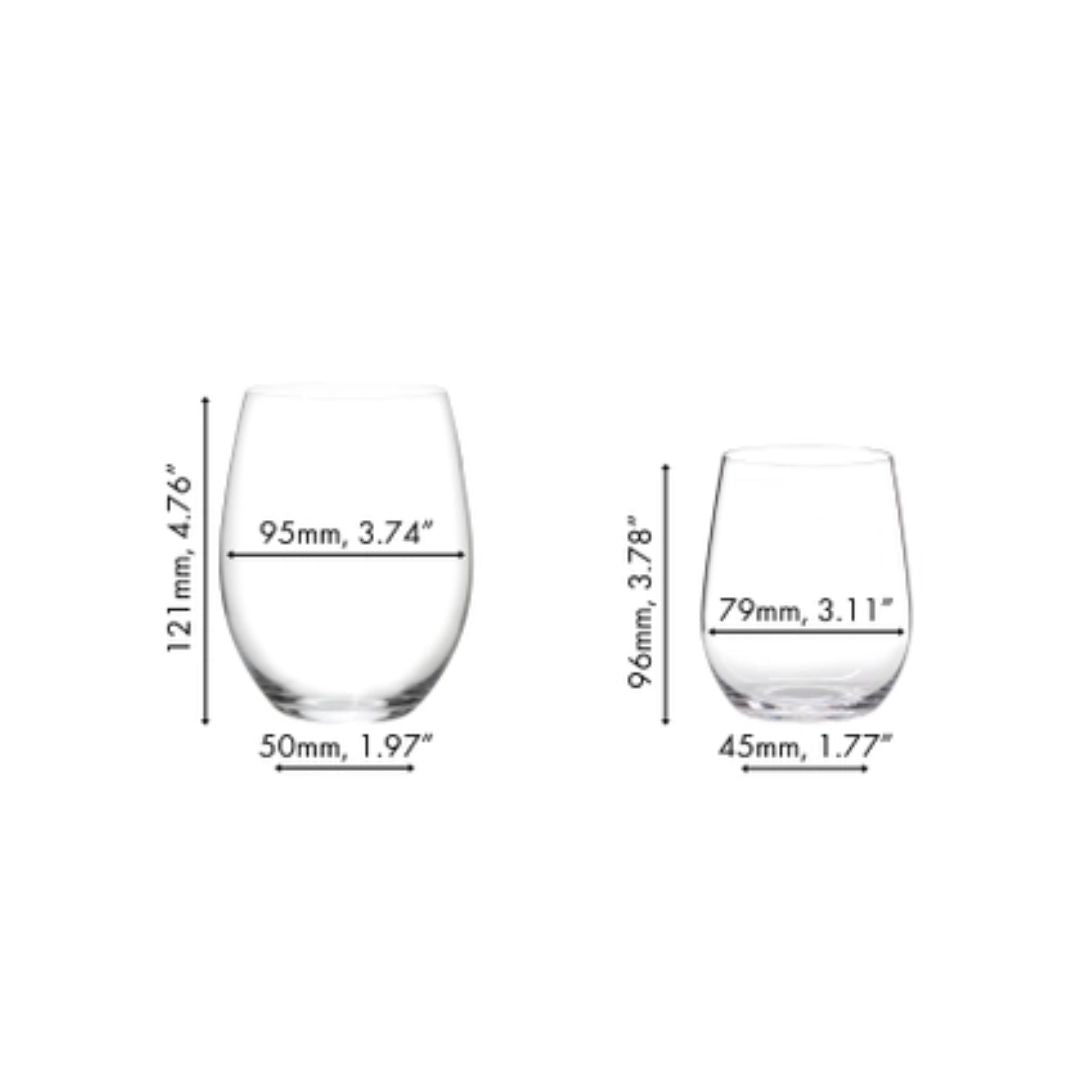 Riedel O Tumbler Cabernet + Viognier (Set Of 8) 5414/50