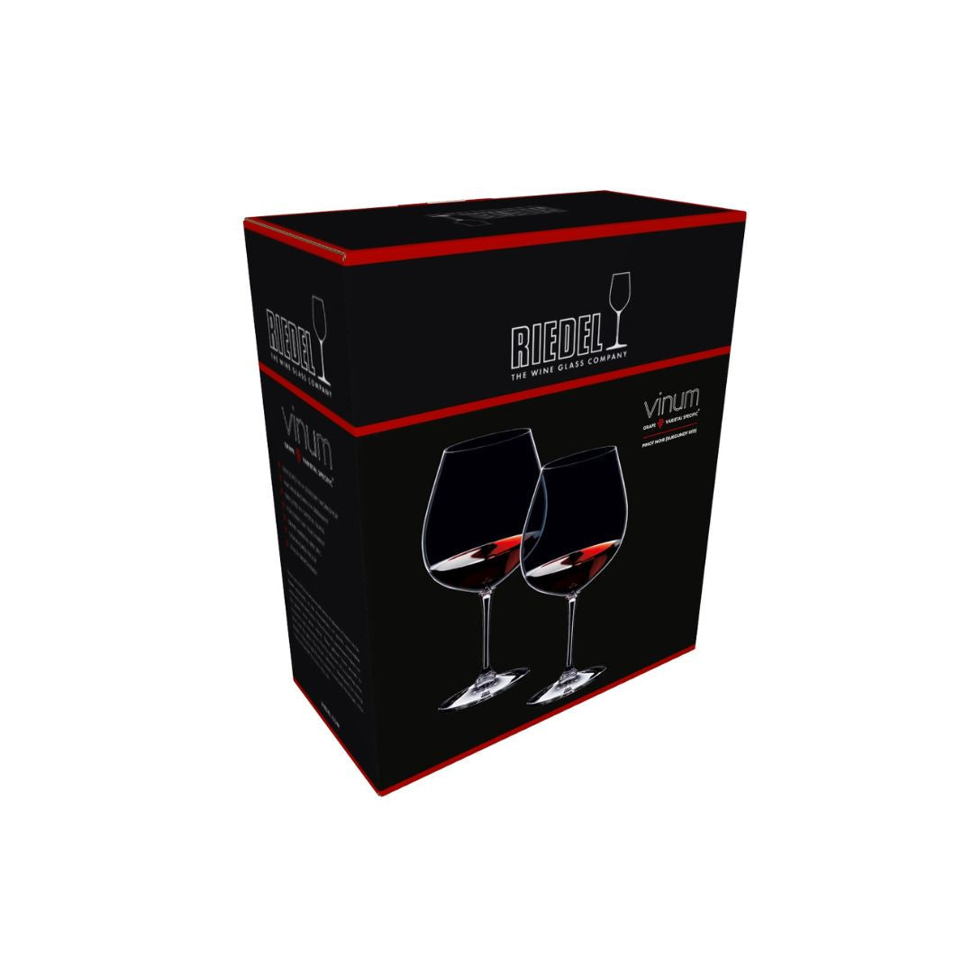 Vinum Pinot Noir / Burgundy Red (Set Of 2) 6416/07