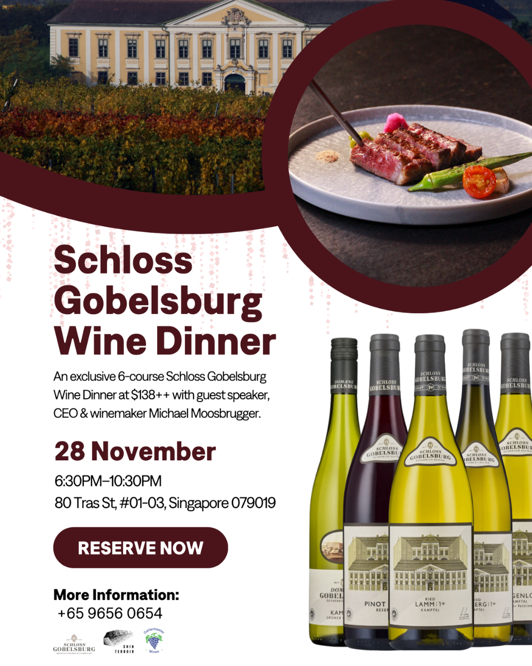 Schloss Gobelsburg Wine Dinner @Shin Terrior