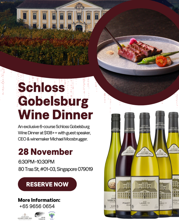 Schloss Gobelsburg Wine Dinner @Shin Terrior