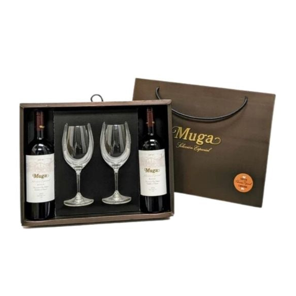 Muga Selección Especial 2019 750x2Bot + 2Pc Riedel Glasses
