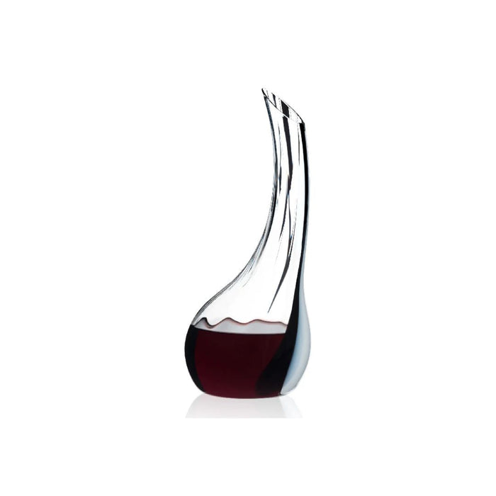 Riedel Decanter Cornetto Single Riedel Fatto A Mano Black/White/Black Optical 1977/00