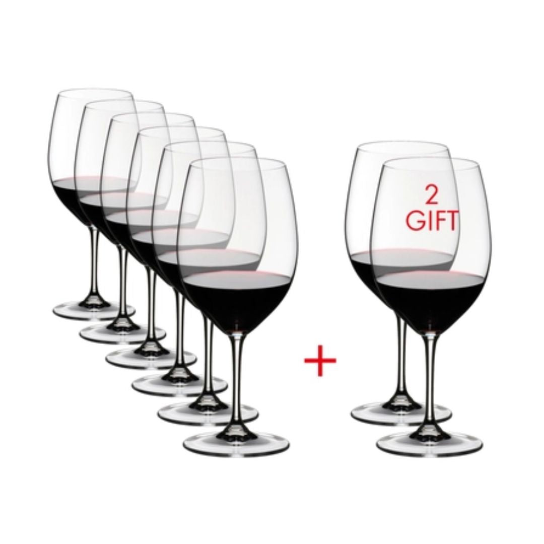 Vinum Cabernet/ Merlot /Bordeaux (Set Of 2/ Set Of 8)