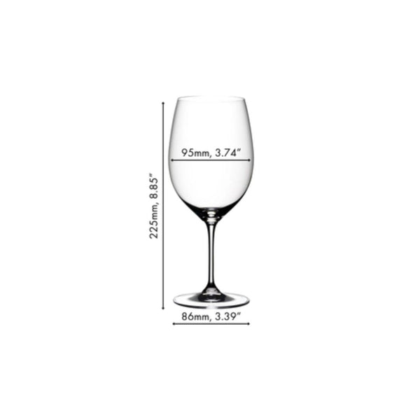 Vinum Cabernet Sauvignon with Free Cleaning Cloth (Set Of 2) 6416/0-Pol