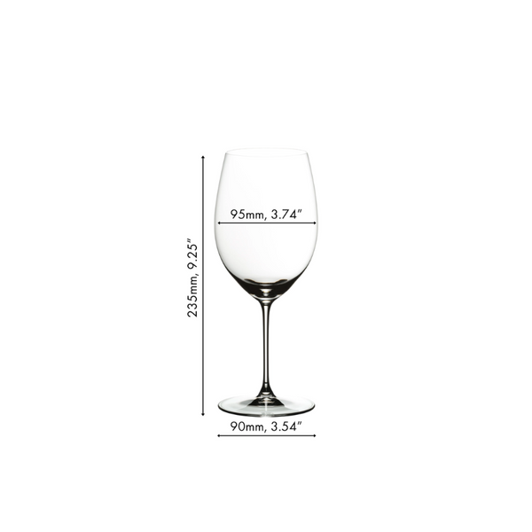 Riedel Veritas Cabernet / Merlot + Mosel Decanter 5449/0-MOS