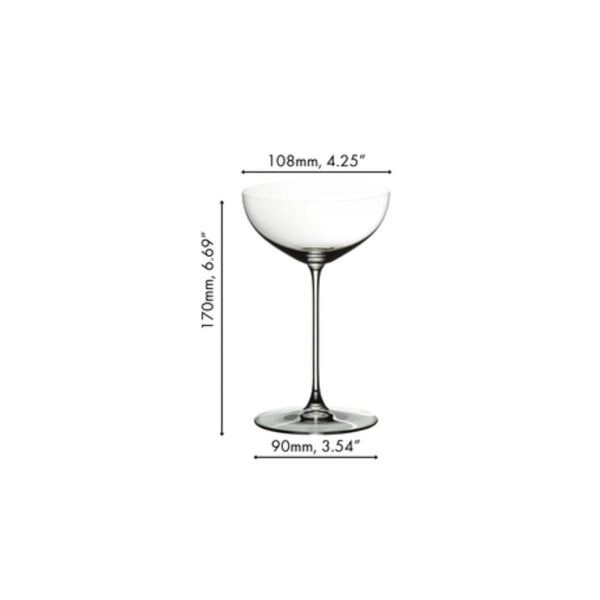 Riedel Veritas Moscato / Coupe (Set Of 2) 6449/09
