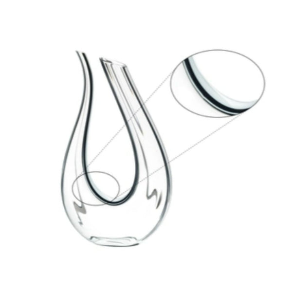 Riedel Decanter Amadeo Riedel Fatto A Mano Black White Black Optical 1756/00