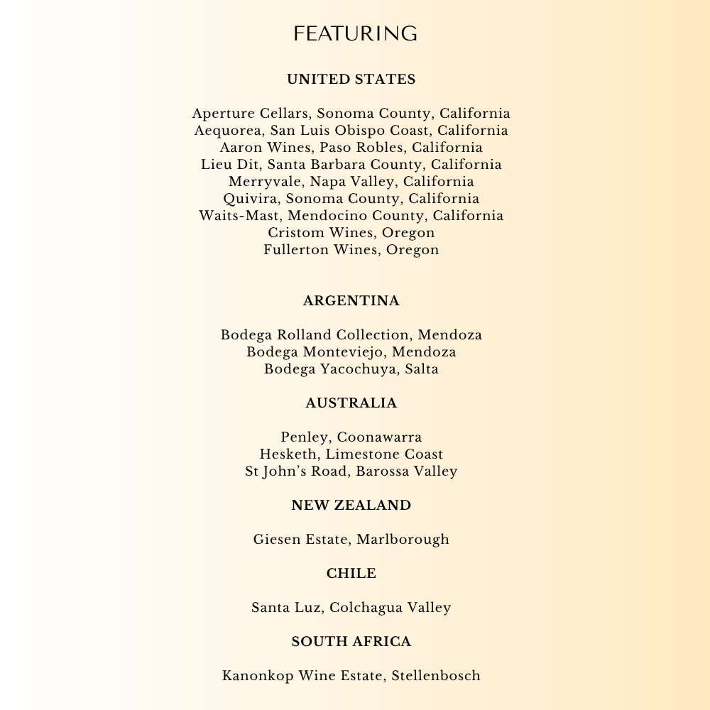 New World Portfolio Tasting 2026