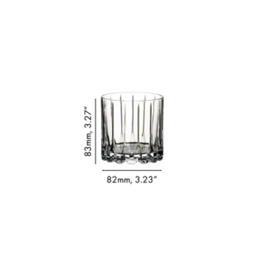 Riedel Bar Dsg Retail Rocks Glass  (Set Of 2) 6417/02
