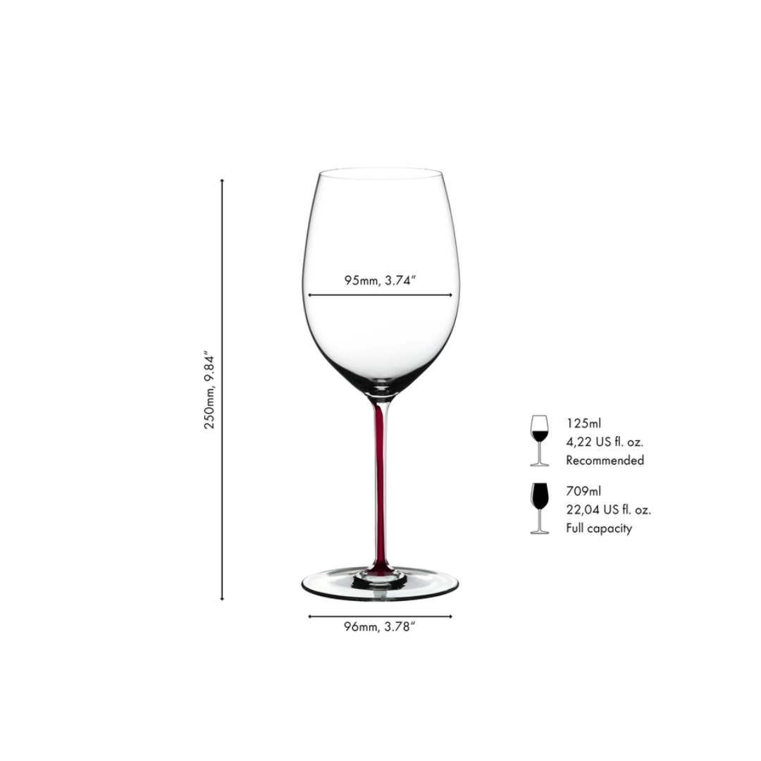 Riedel Fatto A Mano Cabernet/ Merlot Dragon Red 4900/0DR