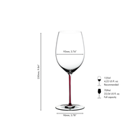 Riedel Fatto A Mano Cabernet/ Merlot Dragon Red 4900/0DR