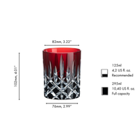 RIEDEL Laudon Tumbler Red/ Black 1515/02S3CB