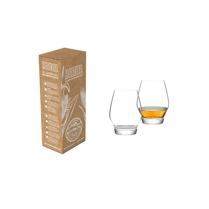RIEDEL Vinum All American Bourbon Glass (Set of 2) 6416/73