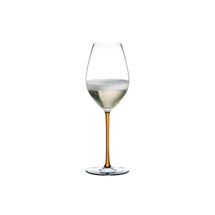 Riedel Fatto A Mano Champagne Wine Glass Orange 4900/28O