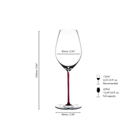 Riedel Fatto A Mano Champagne Wine Glass Dragon Red 4900/28DR