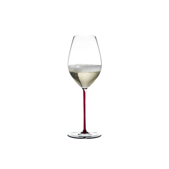 Riedel Fatto A Mano Champagne Wine Glass Dragon Red 4900/28DR