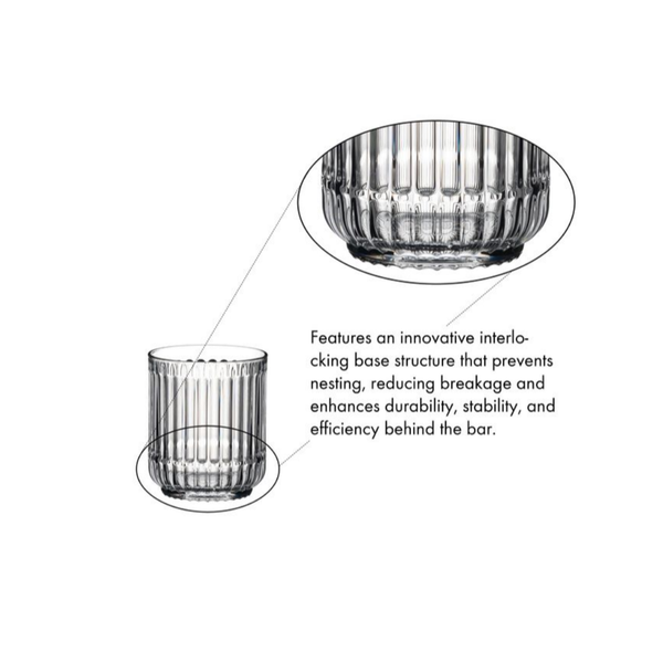 RIEDEL Bar Rituals Double Rocks Glass (Set of 2) 6421/07