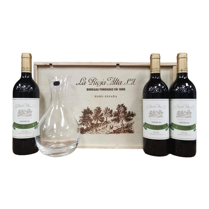 La Rioja Alta Gran Reserva 904 2015 750mlx3Bot + 1Pc Decanter