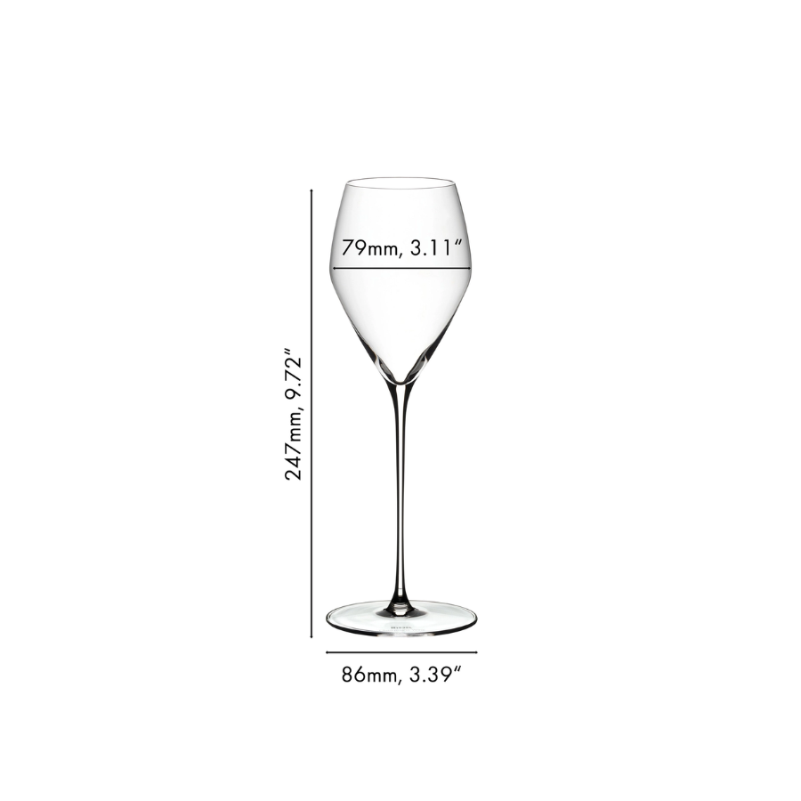 RIEDEL Veloce Champagne Wine Glass [Set of 2 / Set of 4]