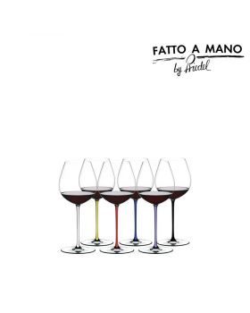 RIEDEL Fatto A Mano Gift Set Old World Pinot Noir (Set of 6'S) 7900/07V