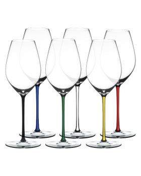 Riedel Fatto A Mano Gift Set Champagne Wine Glass (Set of 6'S) 7900/28-P
