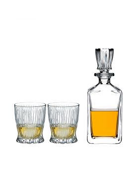Riedel Fire Whisky Tumbler + Decanter Gift Set (Set of 3's) 5515/02 S1